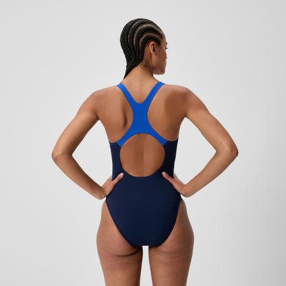 Medley Logo Medalist Swimsuit Navy/Blue - Speedo