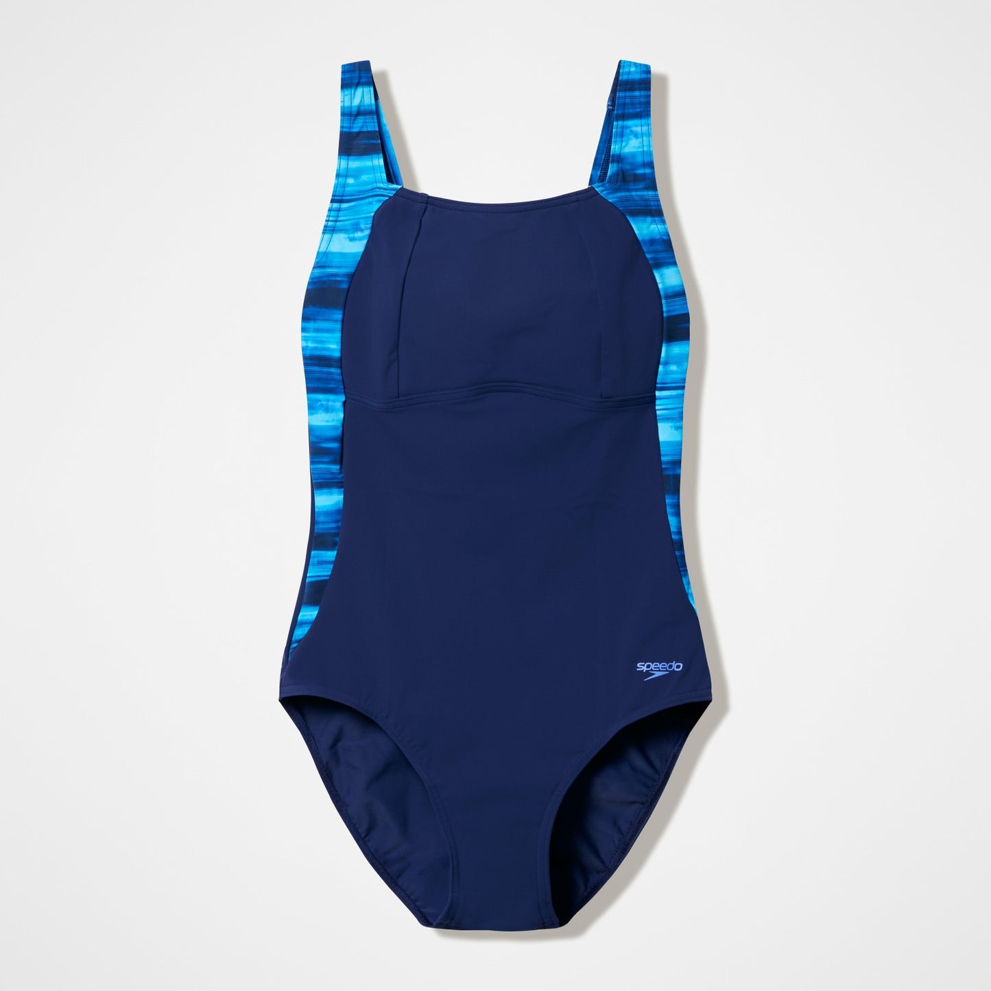 Luna Lustre Printed Swimsuit Navy - Speedo