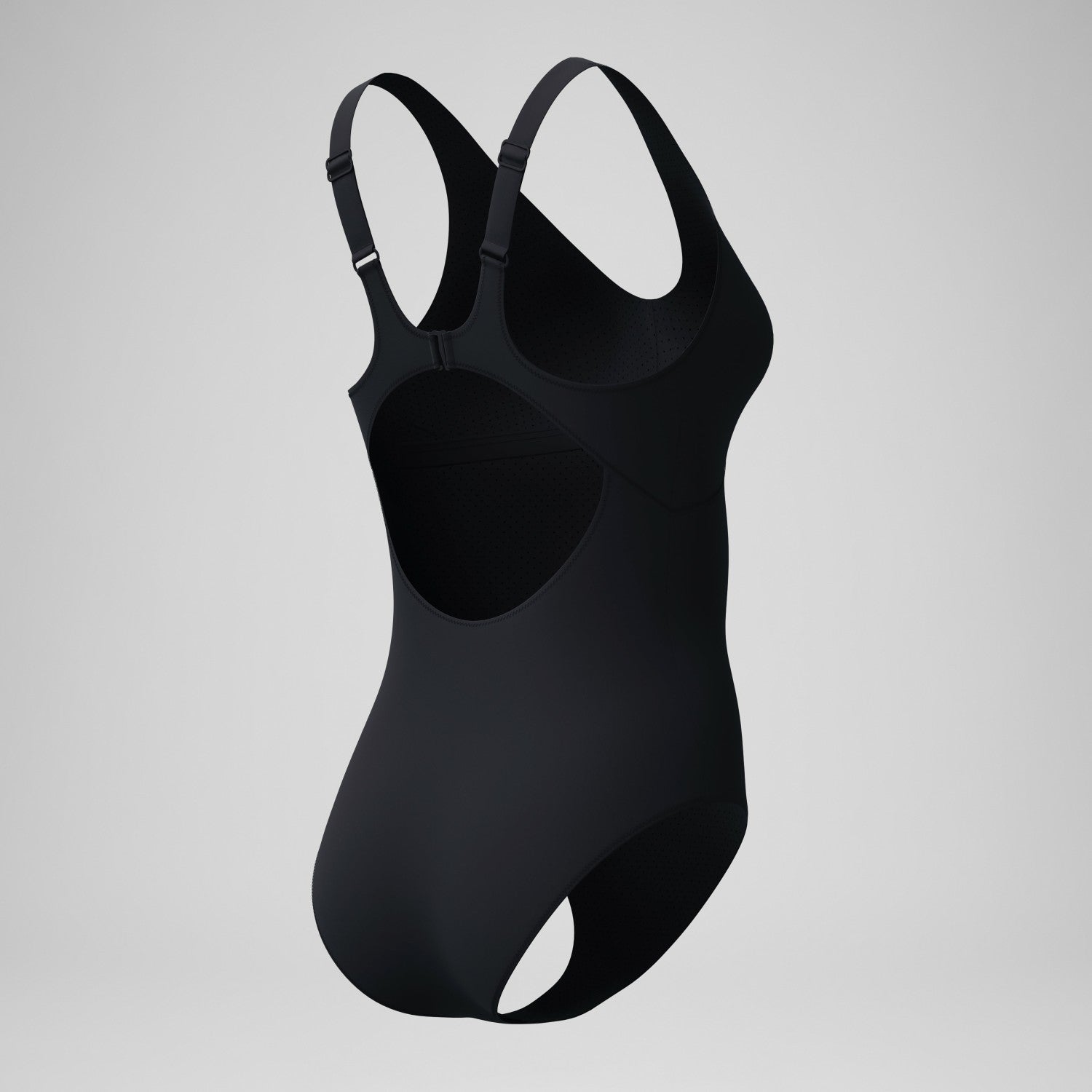 Sculpture Butterfly Back Swimsuit Black - Speedo