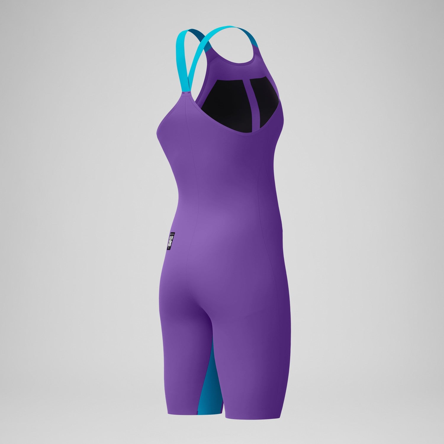 Fastskin LZR Pure Valor 2.0 Closedback Kneeskin Purple/Blue - Speedo