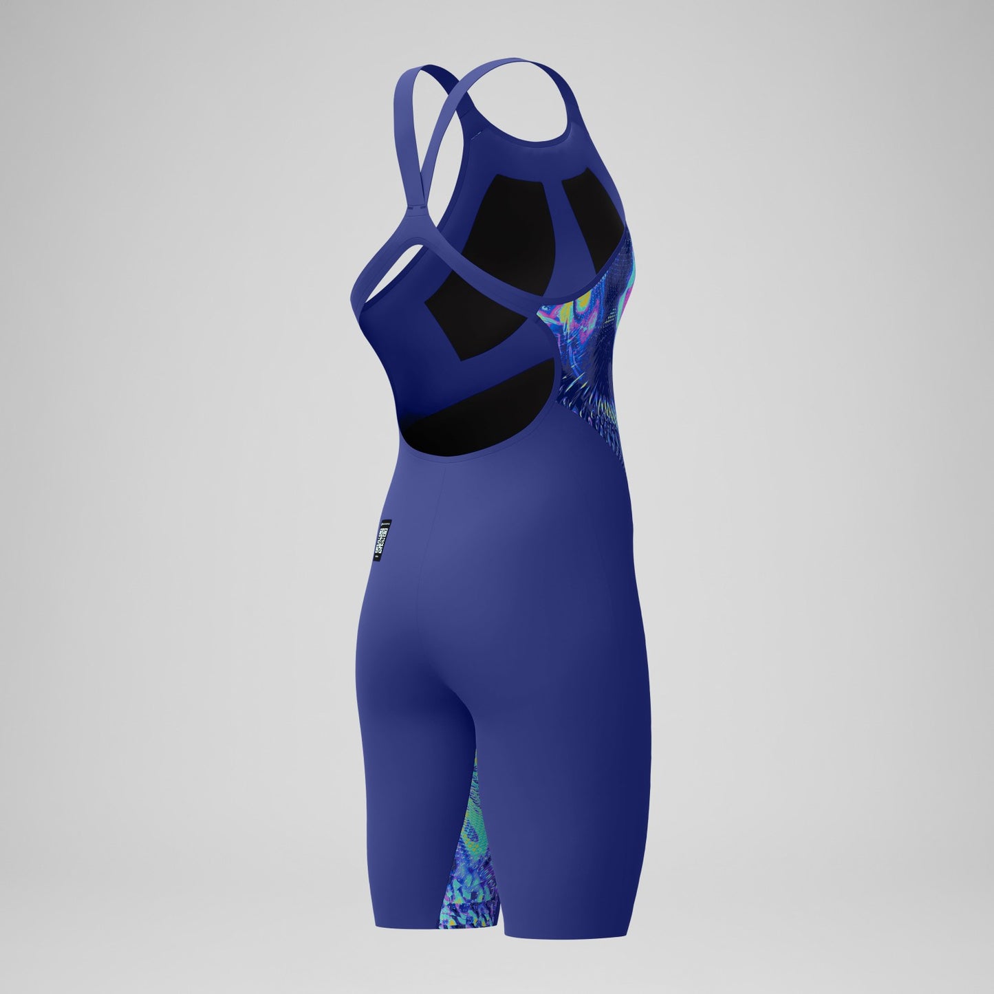 Fastskin LZR Pure Valor 2.0 Openback Kneeskin Blue/Navy - Speedo