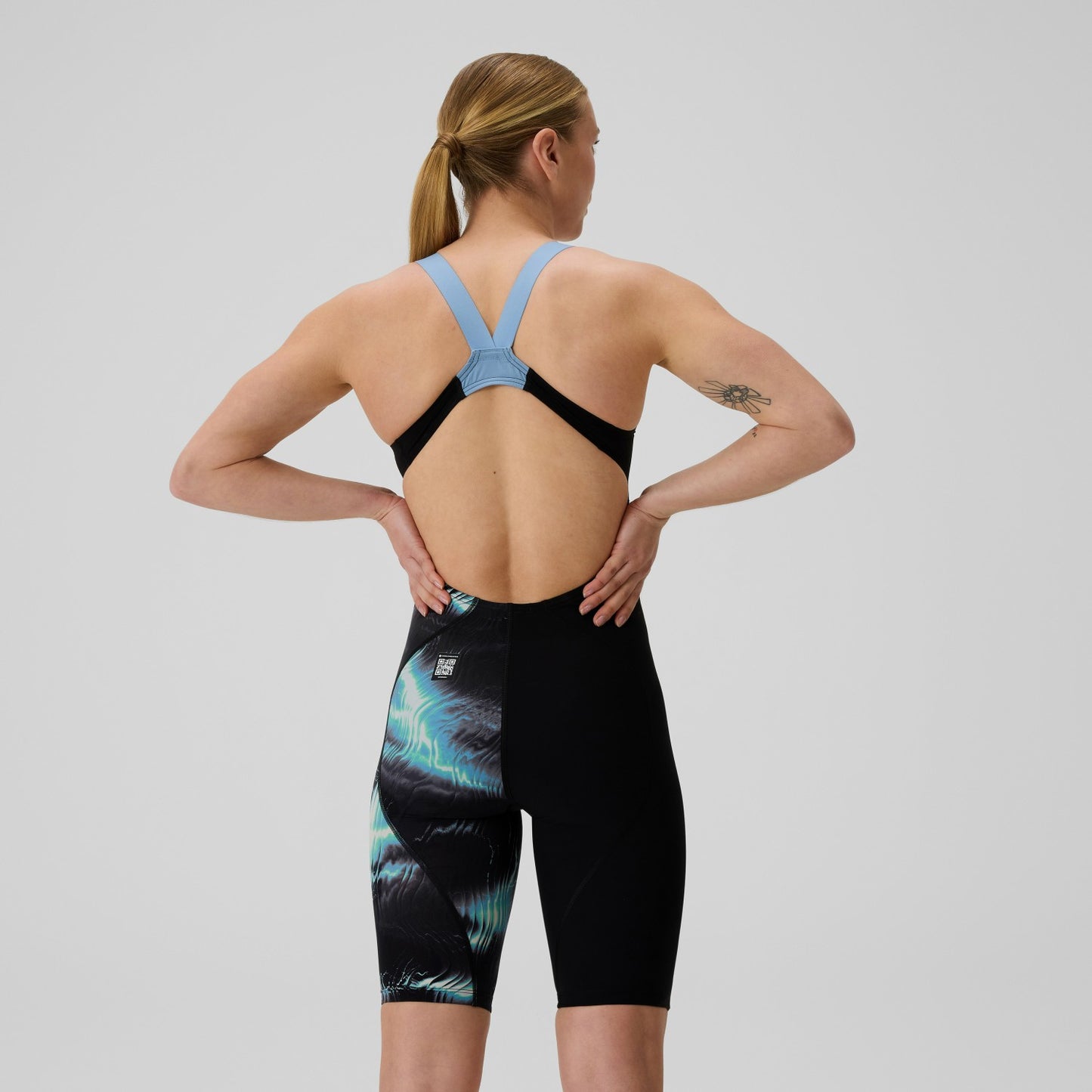 Fastskin LZR Ignite Kneeskin Black/Grey - Speedo