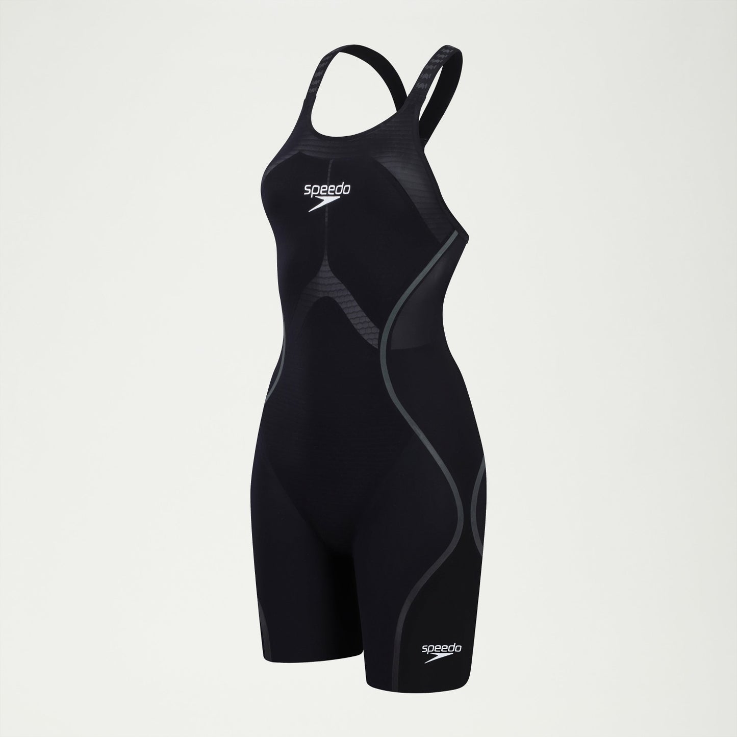 Fastskin LZR Pure Intent 2.0 Openback Kneeskin Black/Iridescen - Speedo