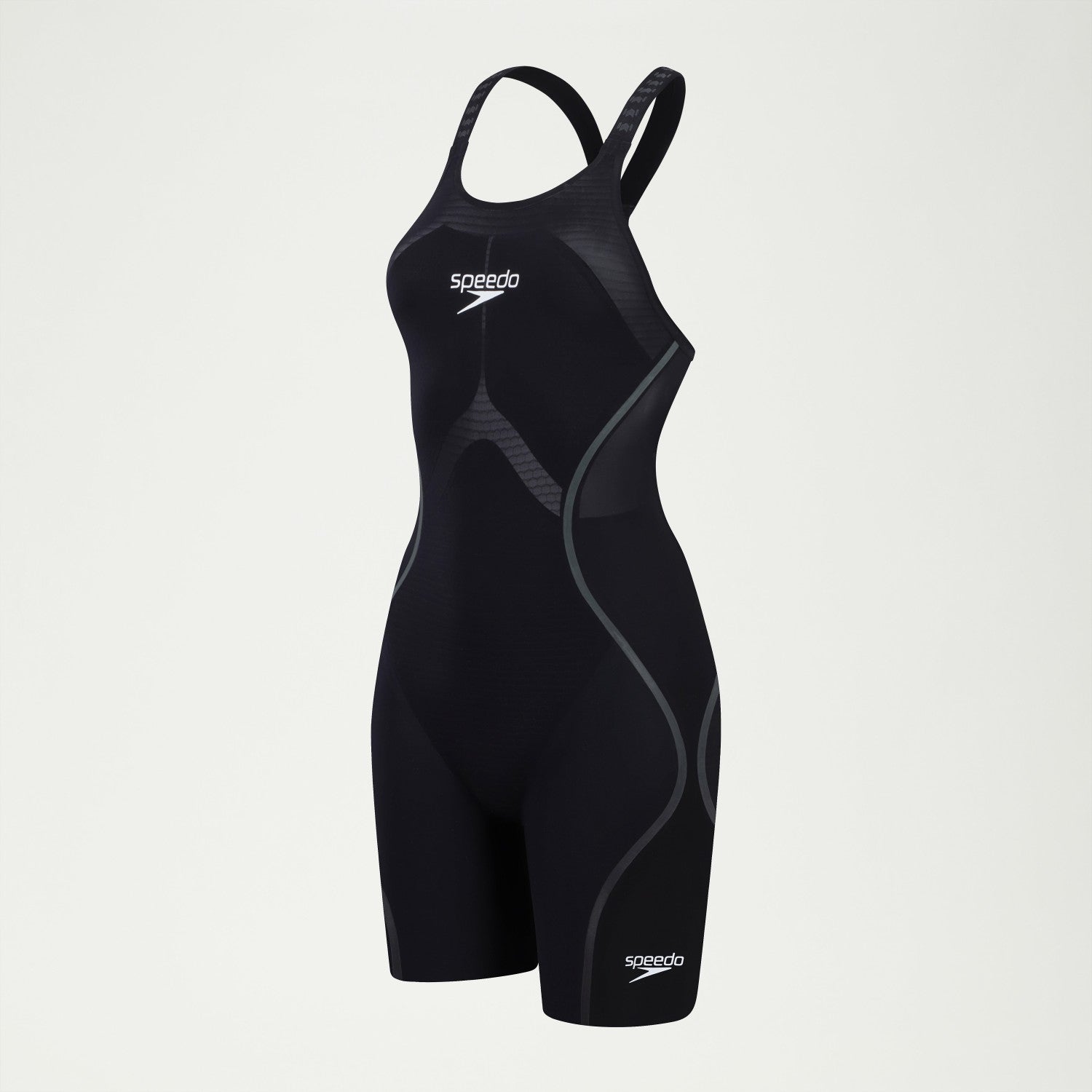 Fastskin LZR Pure Intent 2.0 Openback Kneeskin Black/Iridescen - Speedo