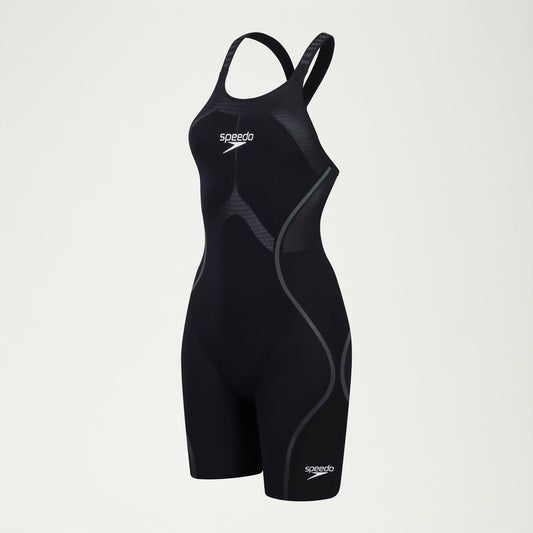 Fastskin LZR Pure Intent 2.0 Openback Kneeskin Black/Iridescen - Speedo