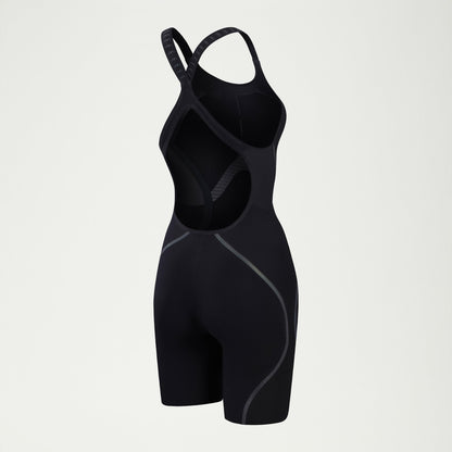 Fastskin LZR Pure Intent 2.0 Openback Kneeskin Black/Iridescen - Speedo