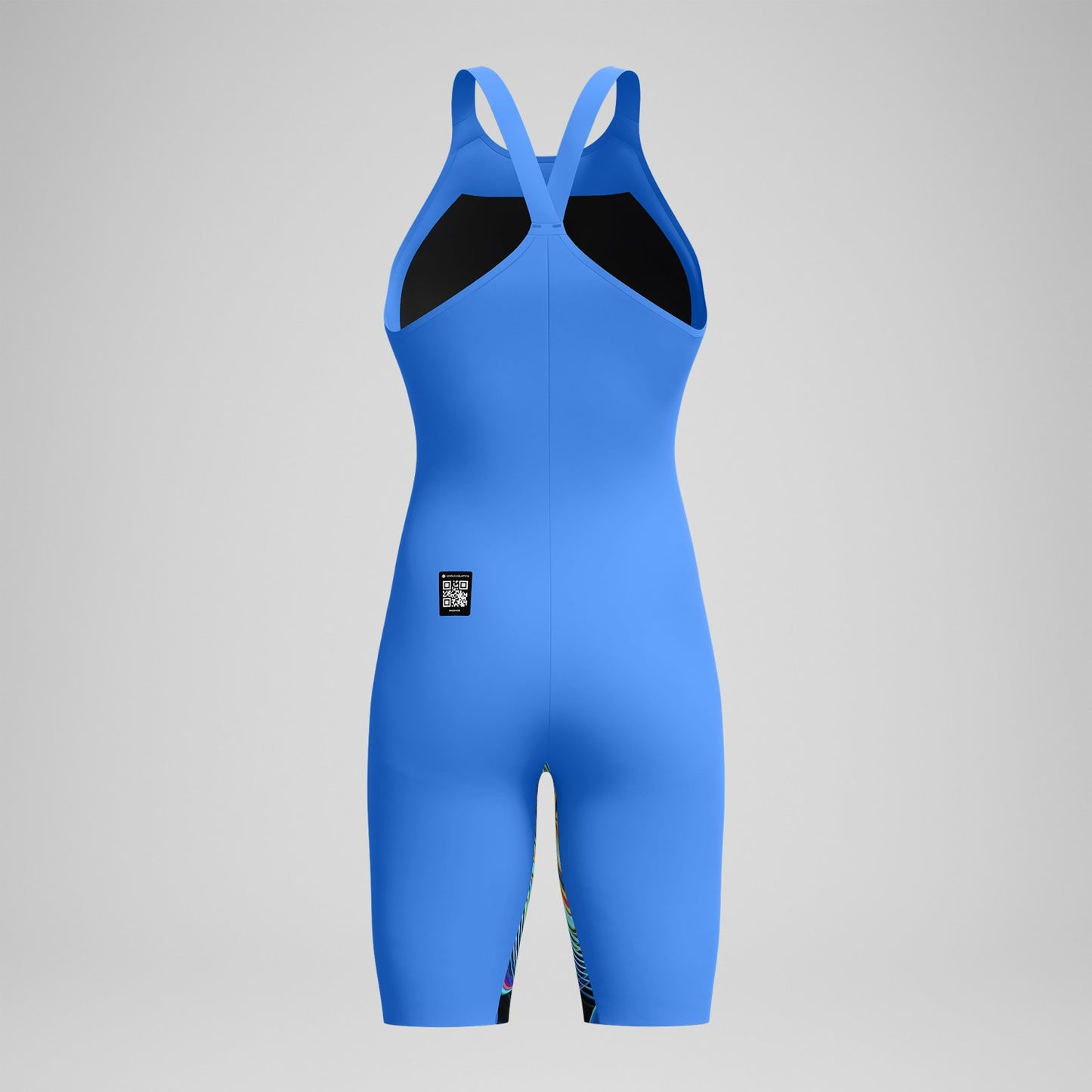 Fastskin LZR Pure Valor 2.0 Closedback Kneeskin Blue/Pink - Speedo