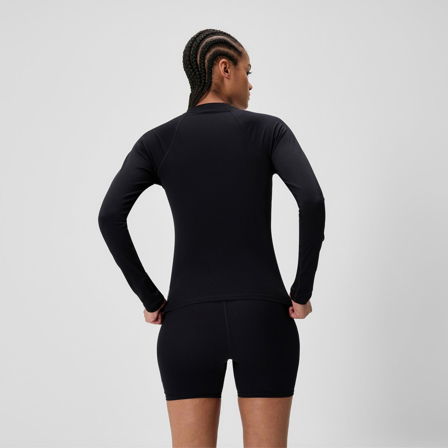 Endurance+ Long Sleeve Rashguard Black - Speedo