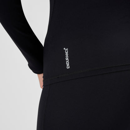 Endurance+ Long Sleeve Rashguard Black - Speedo