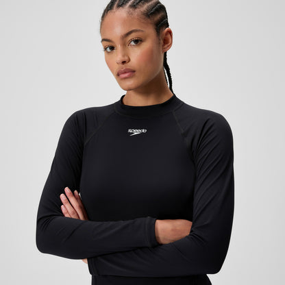 Endurance+ Long Sleeve Rashguard Black - Speedo