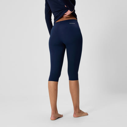 Endurance+ Three Quarter Swim Legging Navy - Speedo