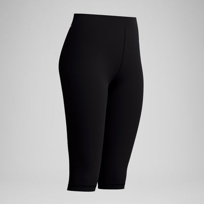 Endurance+ Three Quarter Swim Legging Black - Speedo