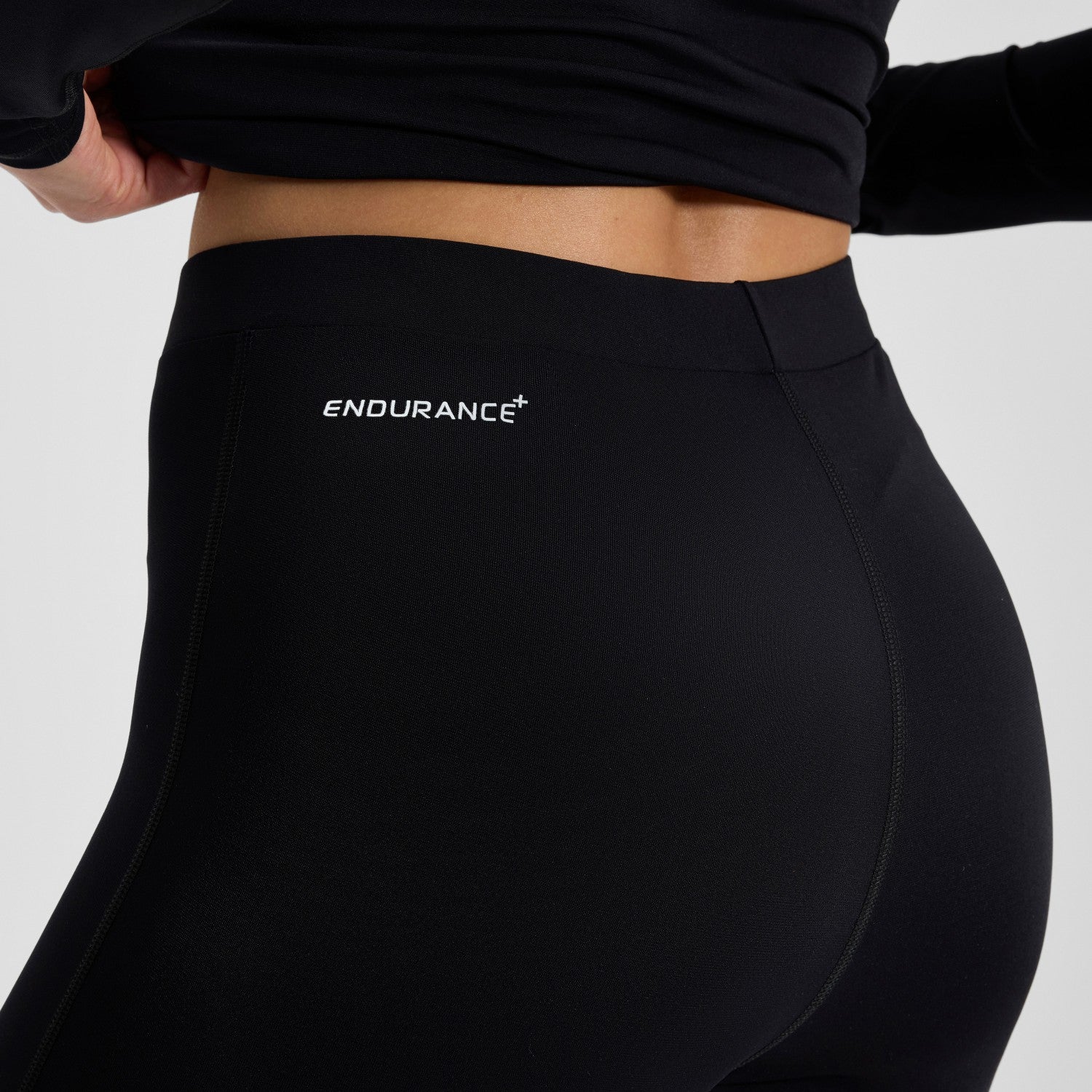 Endurance+ Three Quarter Swim Legging Black - Speedo