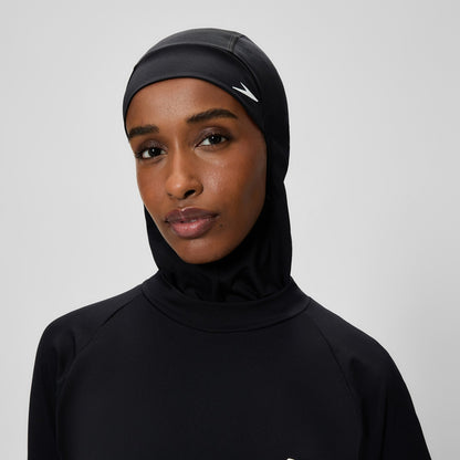 Endurance+ Modesty Swim Hood Black - Speedo