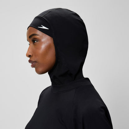 Endurance+ Modesty Swim Hood Black - Speedo