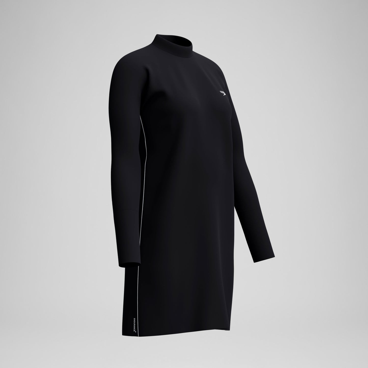 Endurance+ Modesty Swim Tunic Black - Speedo