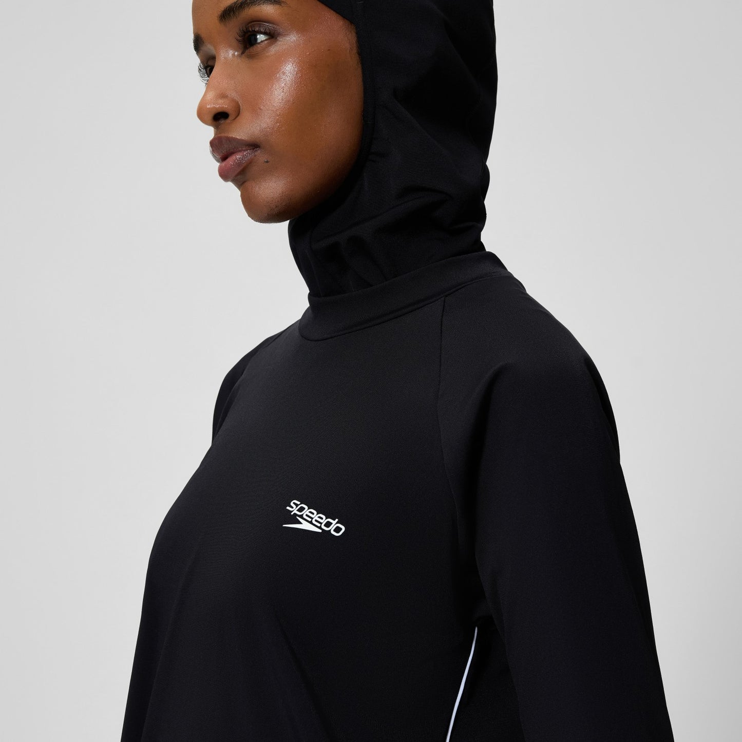 Endurance+ Modesty Swim Tunic Black - Speedo