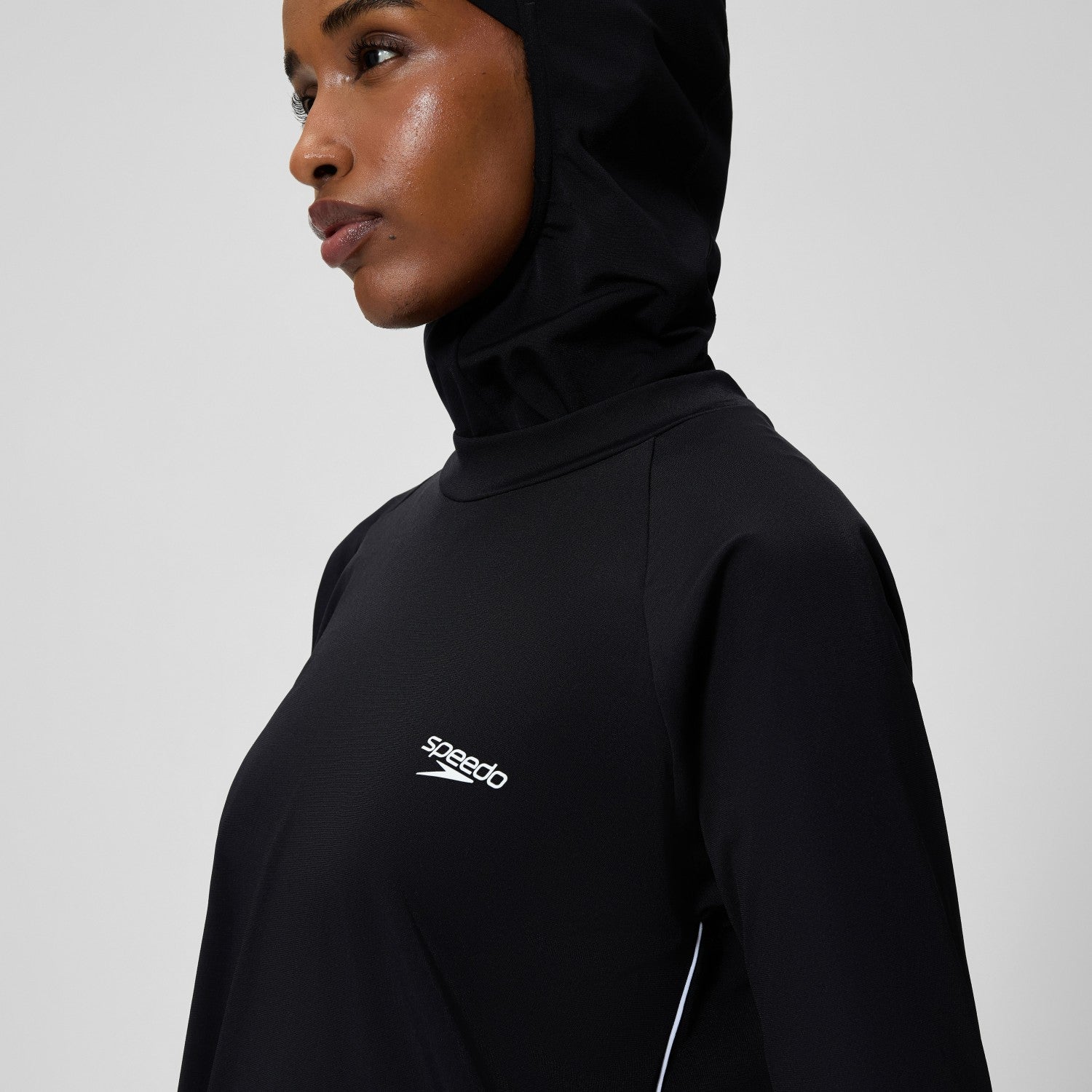 Endurance+ Modesty Swim Tunic Black - Speedo