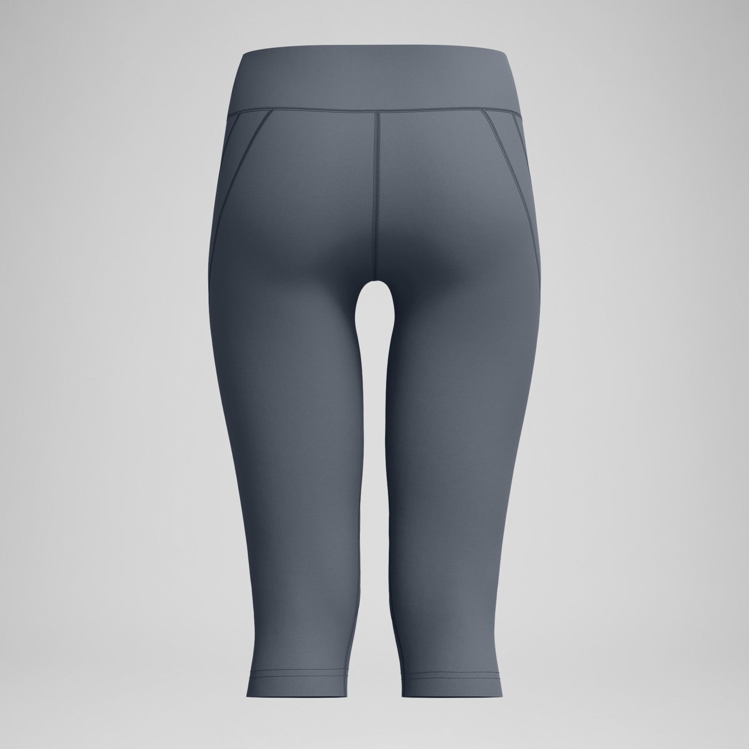 Solid Panel 3/4 Leggings Grey - Speedo