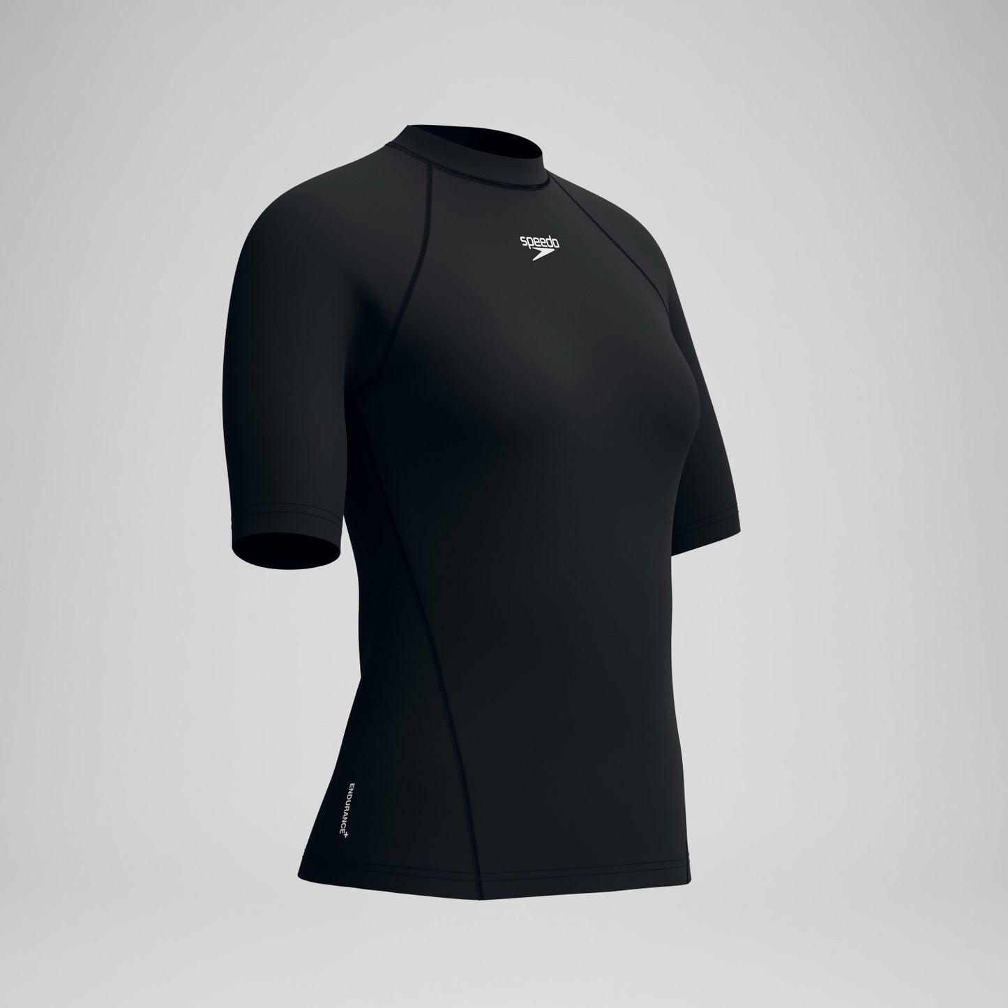 Endurance+ Short Sleeve Rashguard Black - Speedo