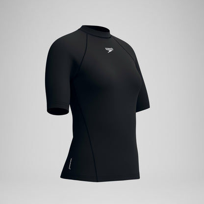 Endurance+ Short Sleeve Rashguard Black - Speedo