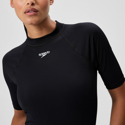 Endurance+ Short Sleeve Rashguard Black - Speedo