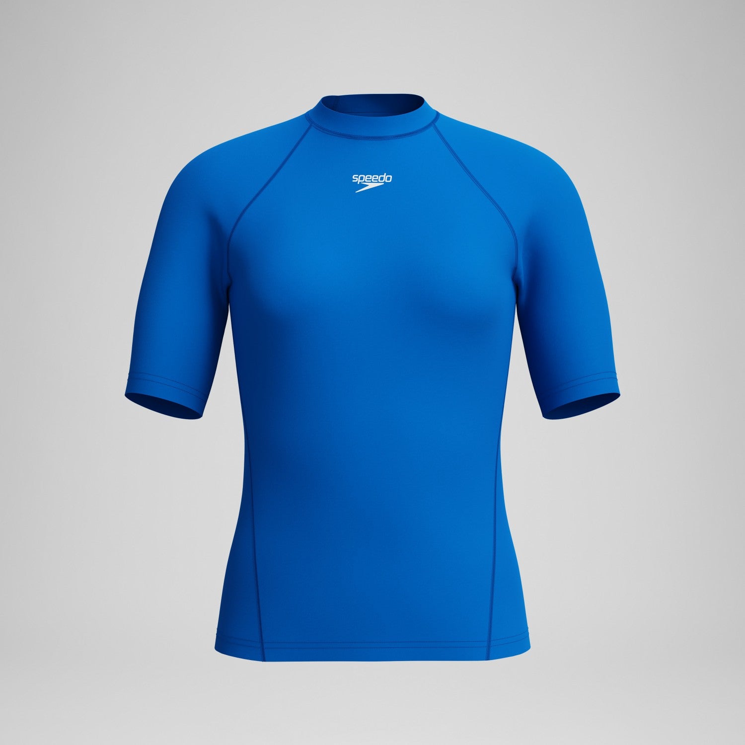 Endurance+ Short Sleeve Rashguard Blue - Speedo