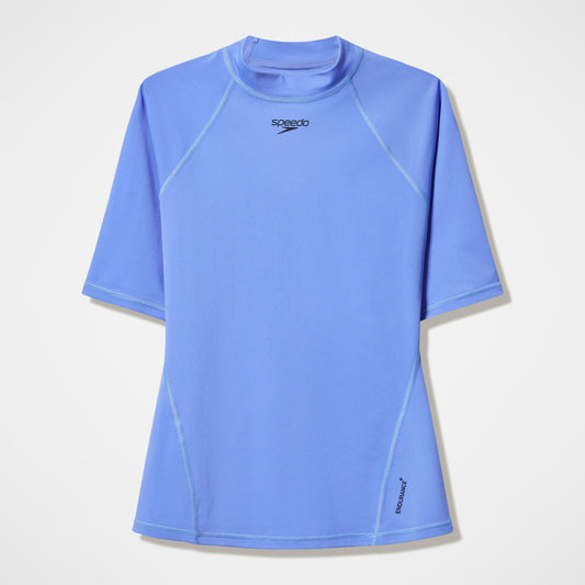Endurance+ Short Sleeve Rashguard Blue - Speedo