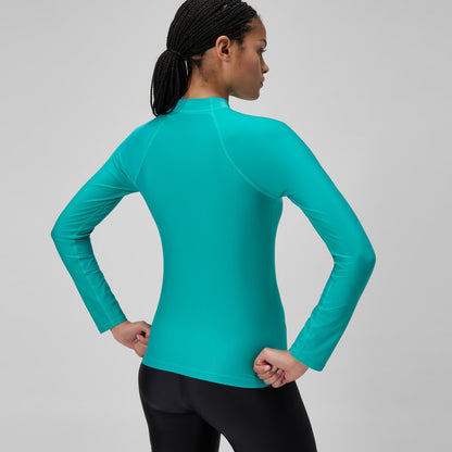 Long Sleeve Rashguard Turquoise - Speedo
