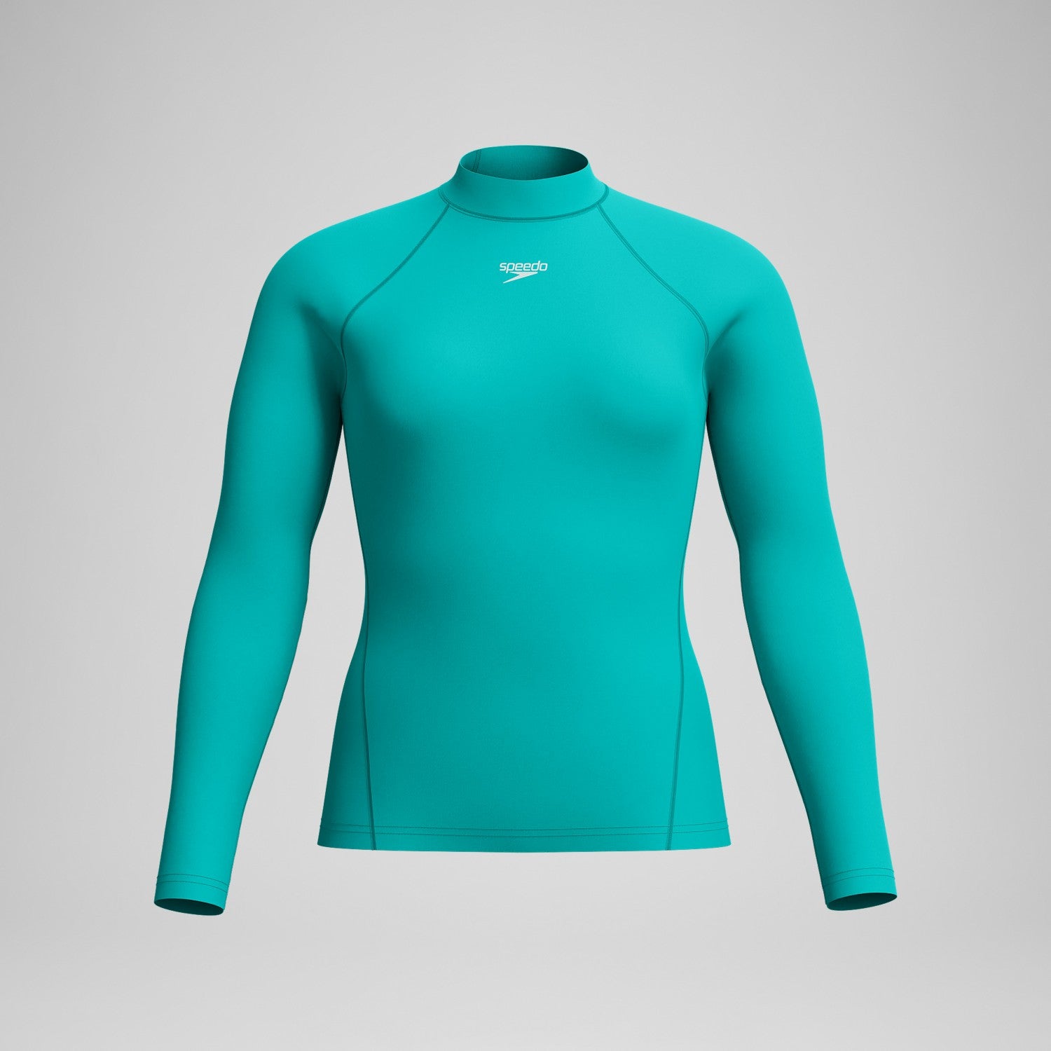 Long Sleeve Rashguard Turquoise - Speedo