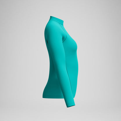 Long Sleeve Rashguard Turquoise - Speedo