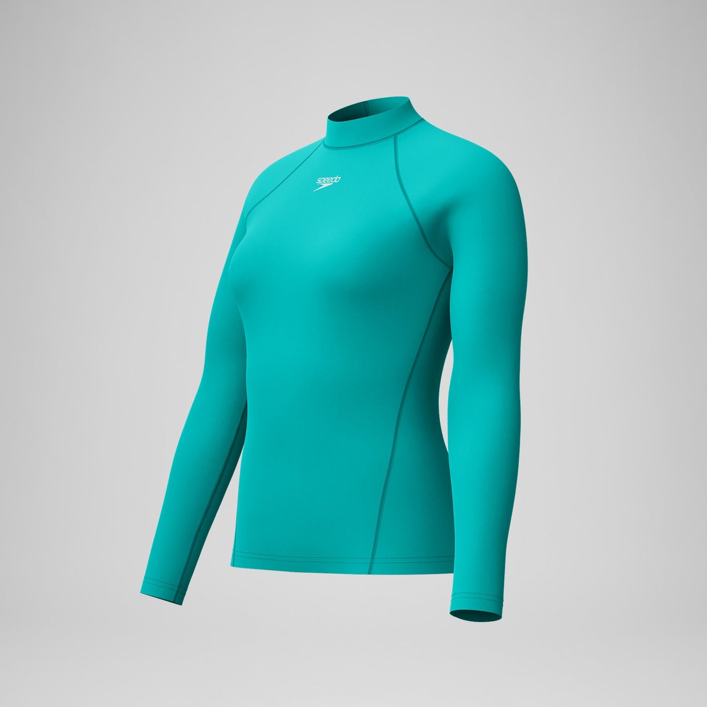 Long Sleeve Rashguard Turquoise - Speedo