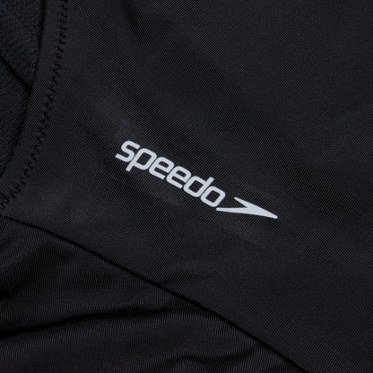 Solid Scoop Mesh One Piece Black - Speedo