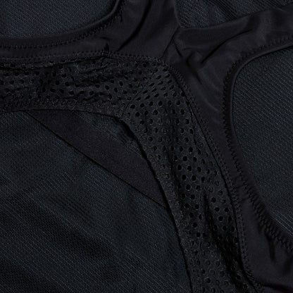Solid Scoop Mesh One Piece Black - Speedo