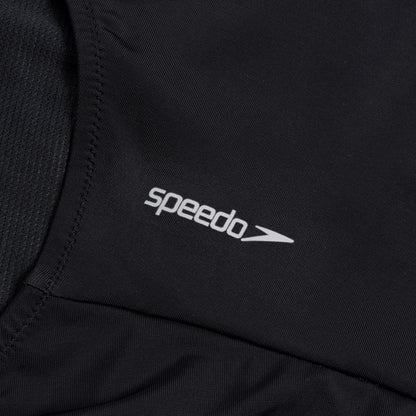 Solid High Neck One Piece Black - Speedo