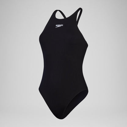 Endurance+ V Neck Swimsuit Black - Speedo