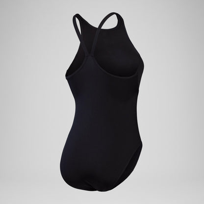 Endurance+ V Neck Swimsuit Black - Speedo