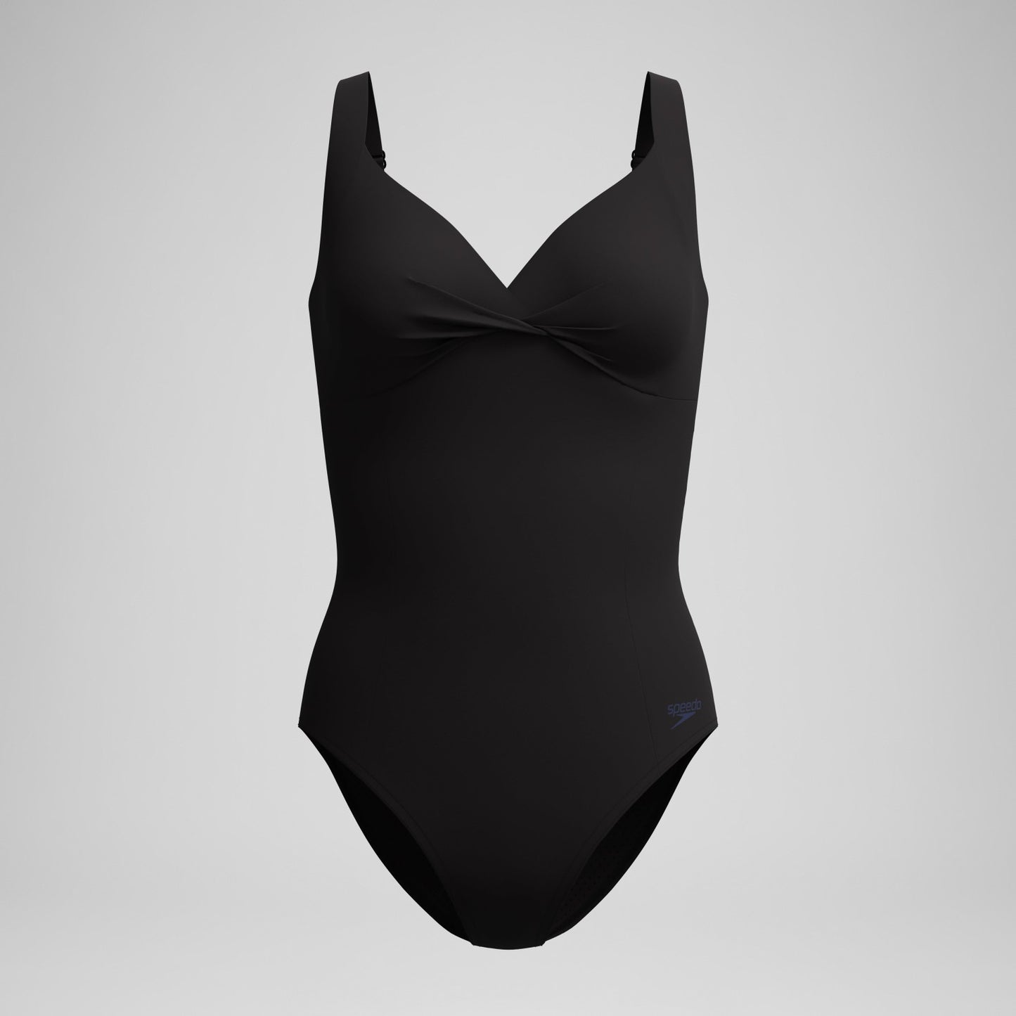 Shaping Cross Knot Swimsuit Black - Speedo
