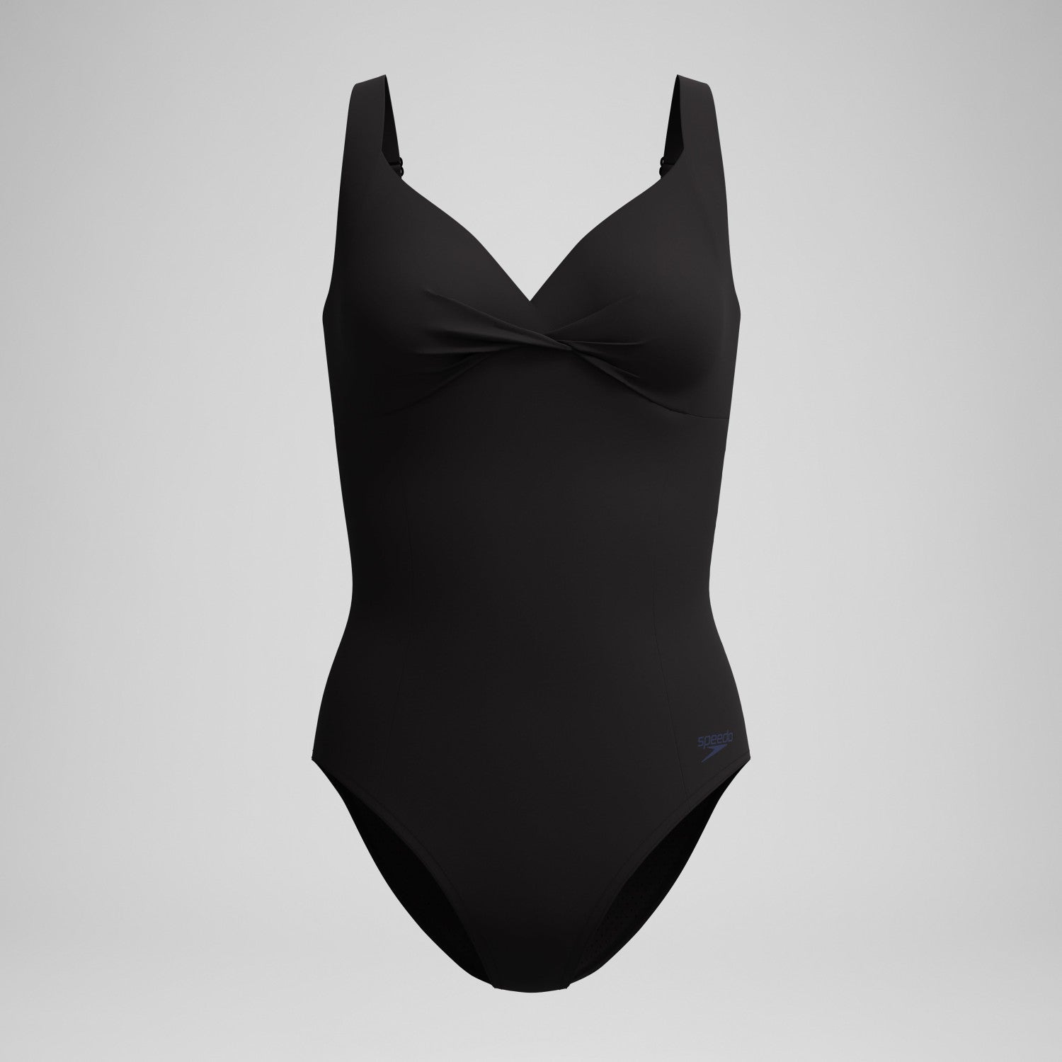 Shaping Cross Knot Swimsuit Black - Speedo