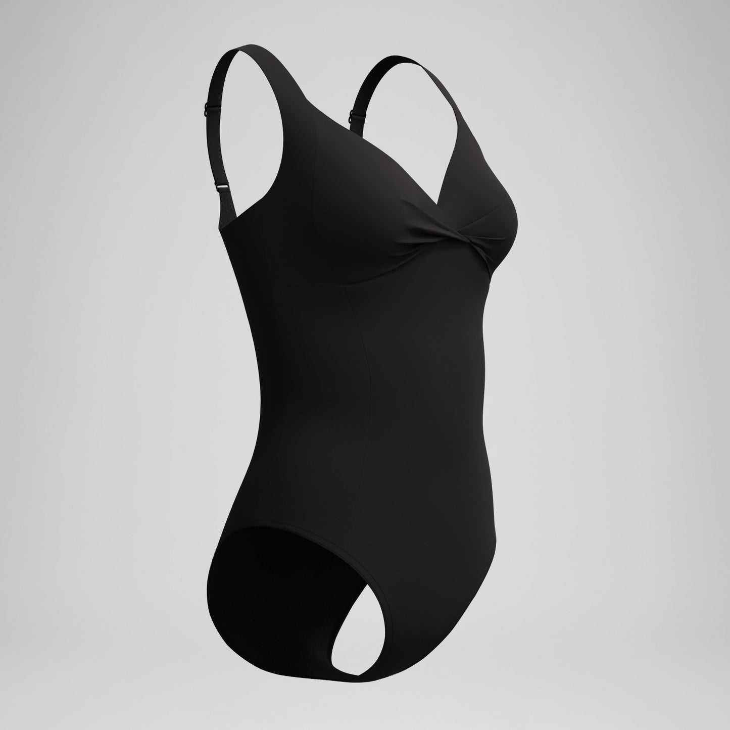Shaping Cross Knot Swimsuit Black - Speedo
