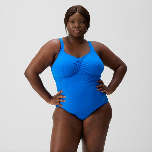 Plus Size Shaping AquaNite Swimsuit Blue - Speedo