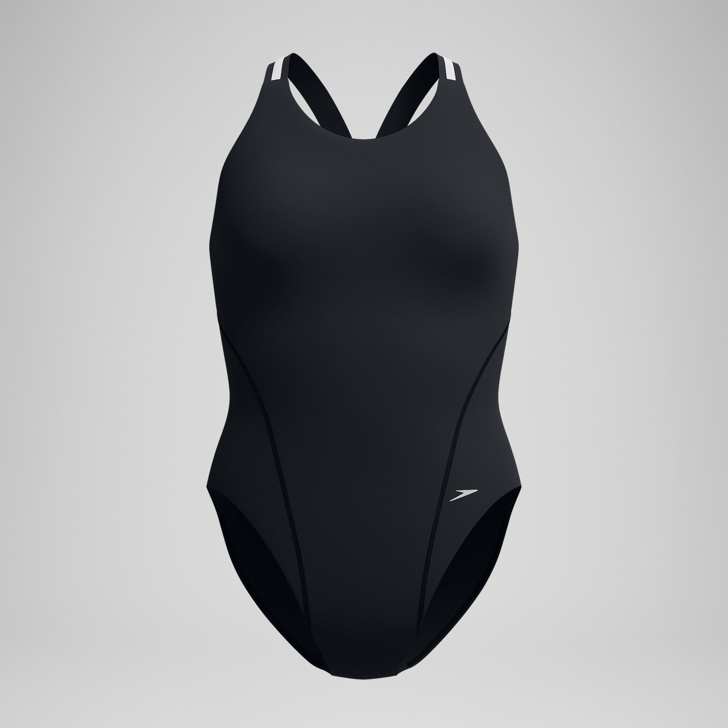 V Class Performance Back Swimsuit Black/Grey - Speedo