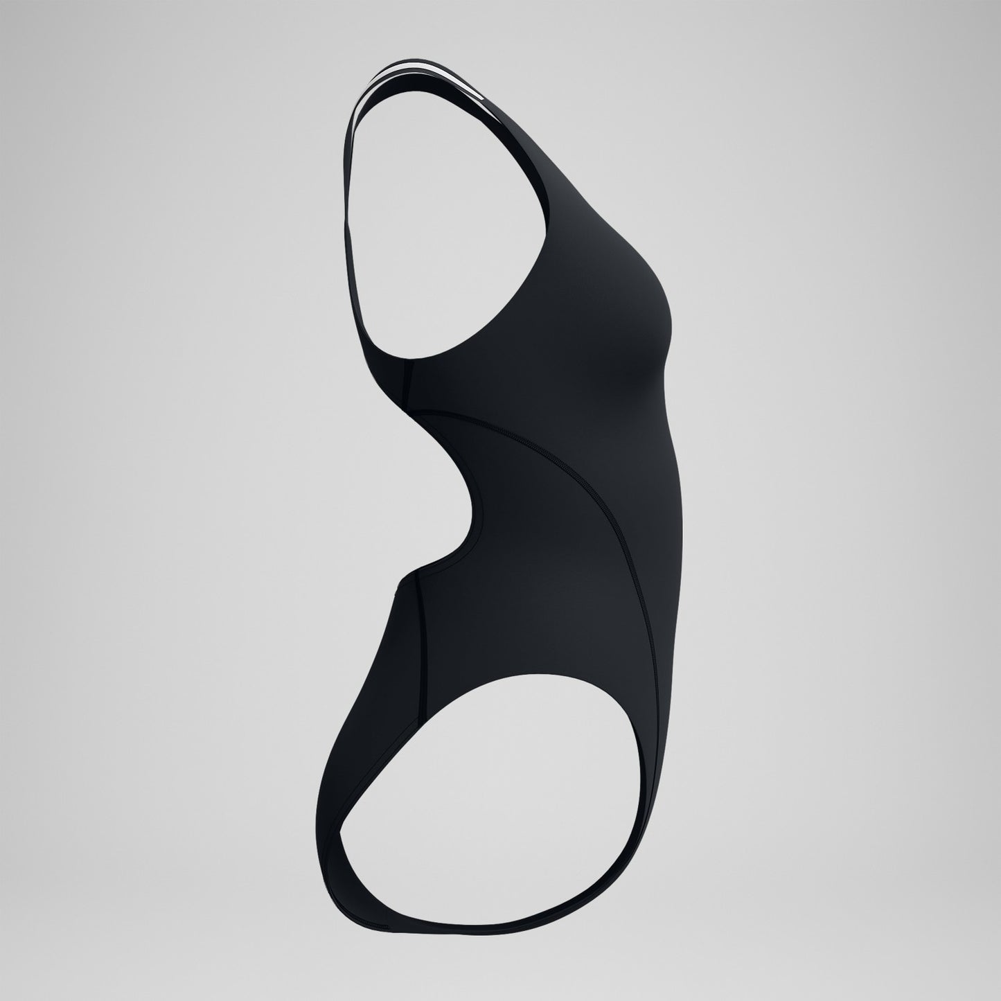 V Class Performance Back Swimsuit Black/Grey - Speedo