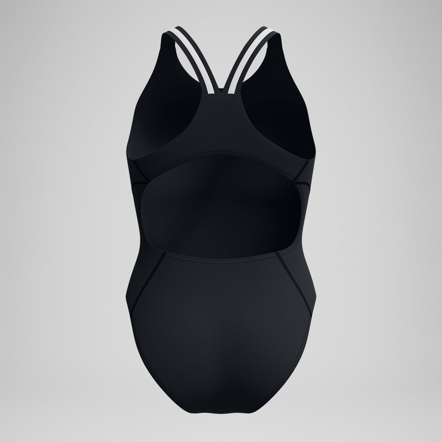 V Class Performance Back Swimsuit Black/Grey - Speedo