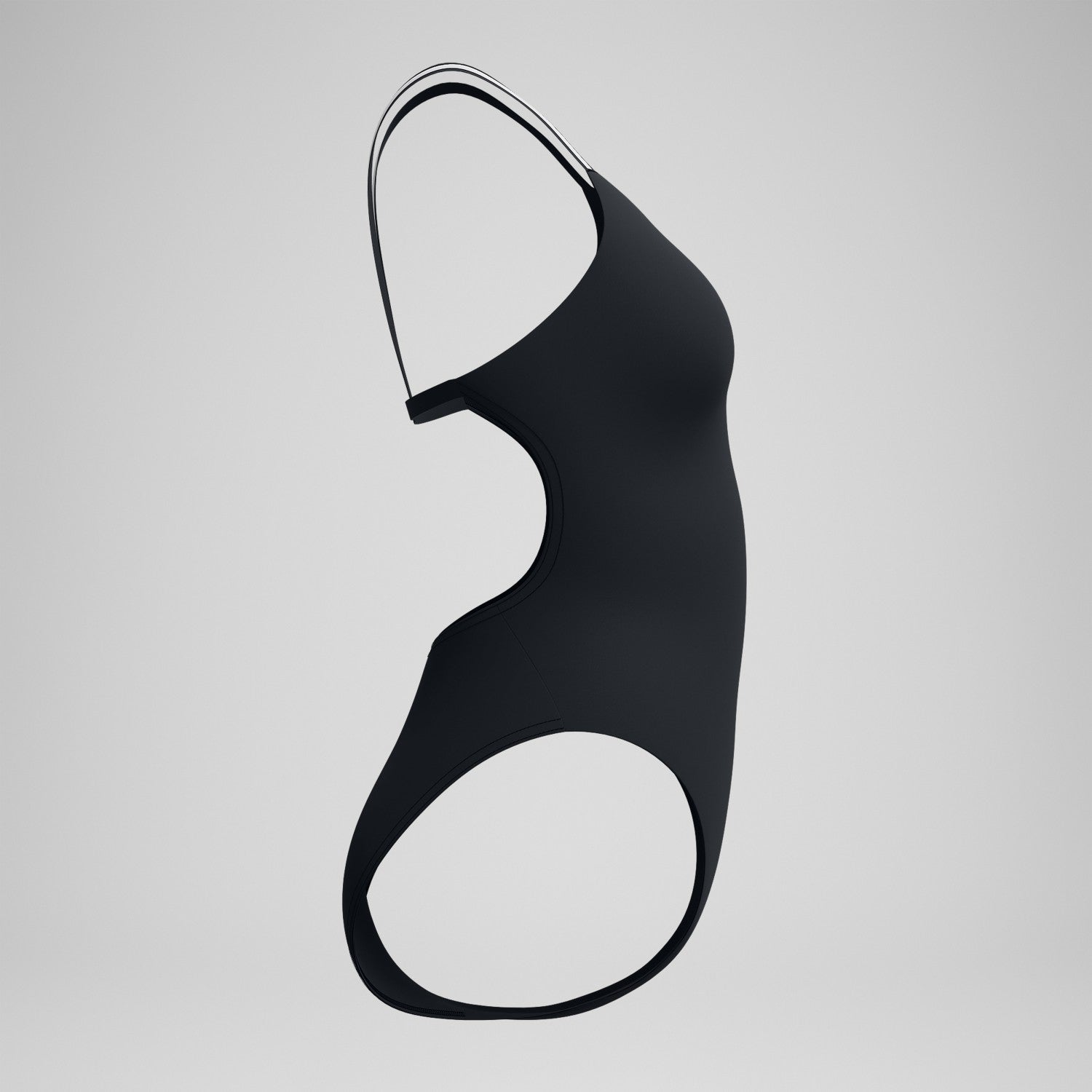 V Class Active Back Swimsuit Black/Grey - Speedo