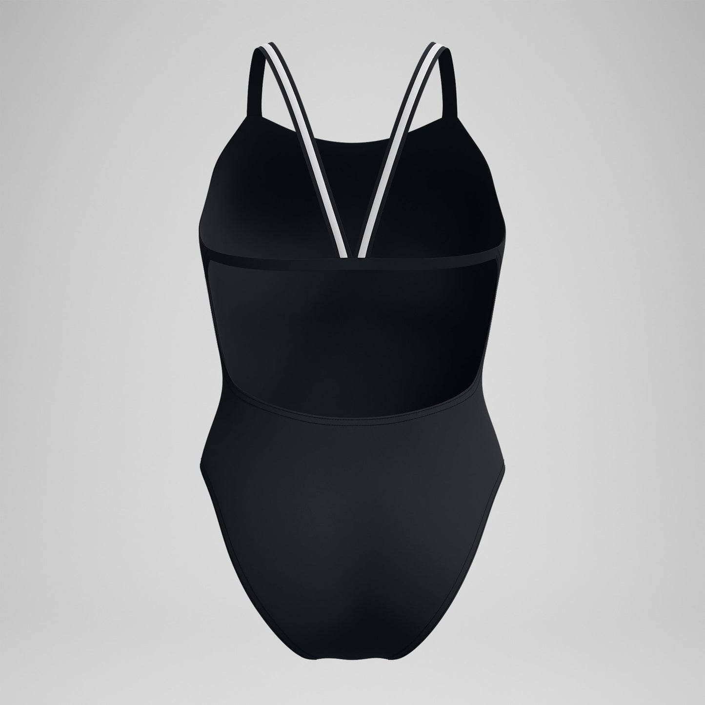V Class Active Back Swimsuit Black/Grey - Speedo