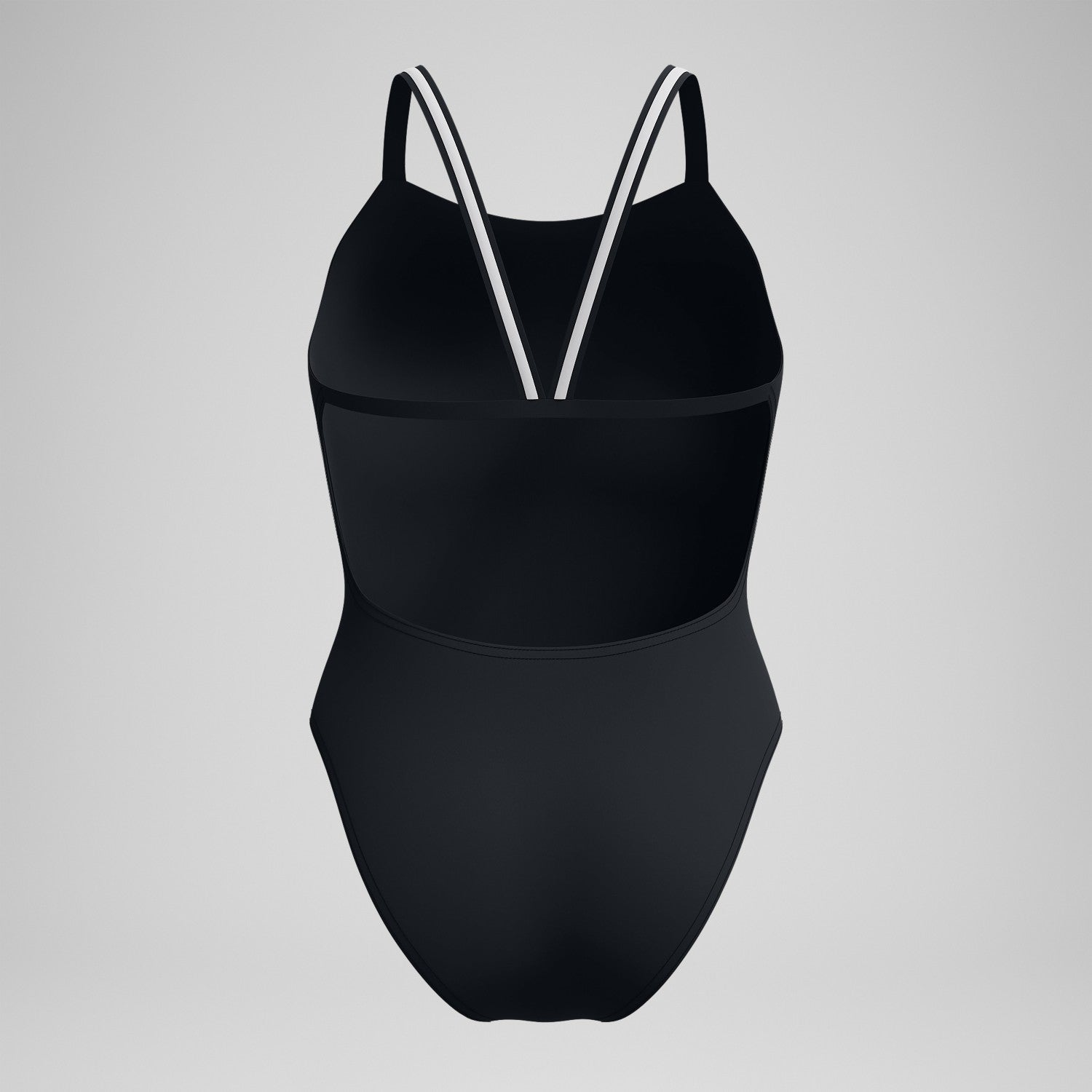 V Class Active Back Swimsuit Black/Grey - Speedo
