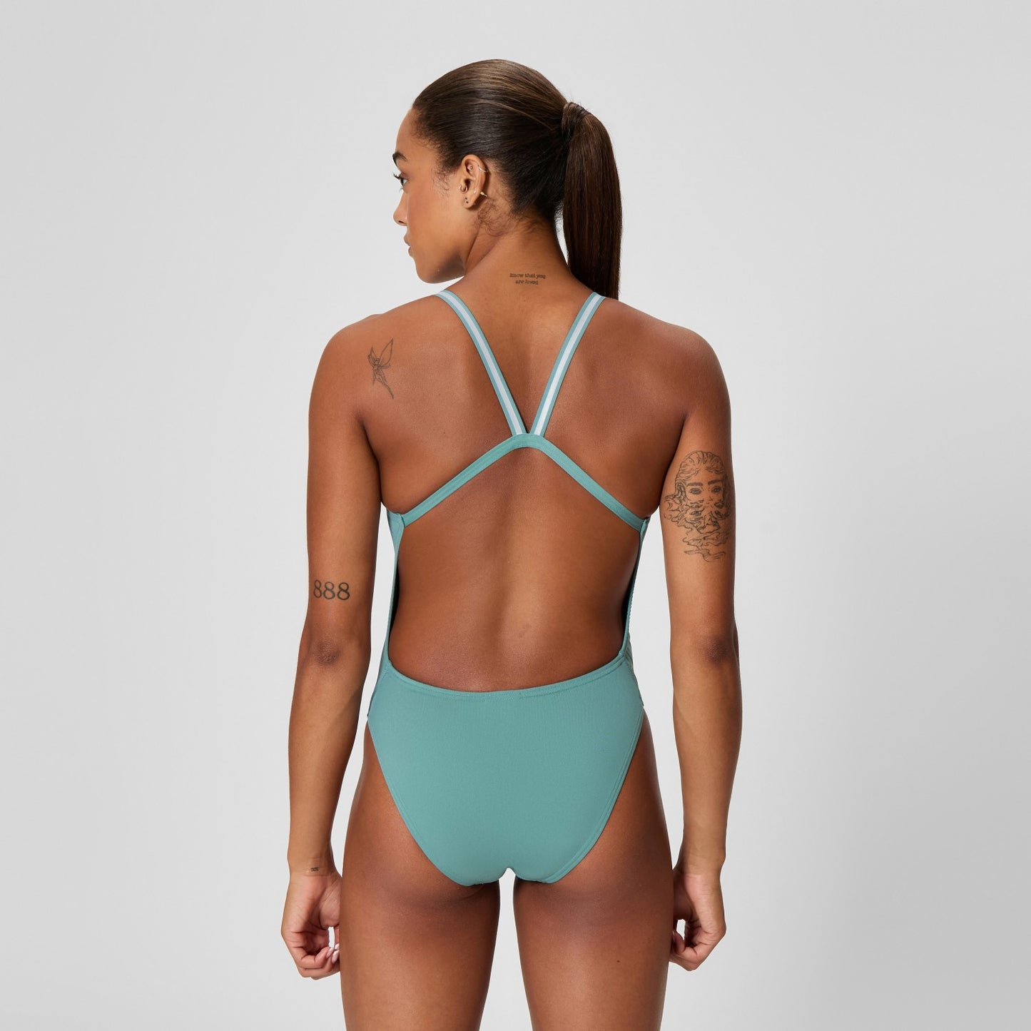 Vanquisher Active Back One Piece Storm Green - Speedo