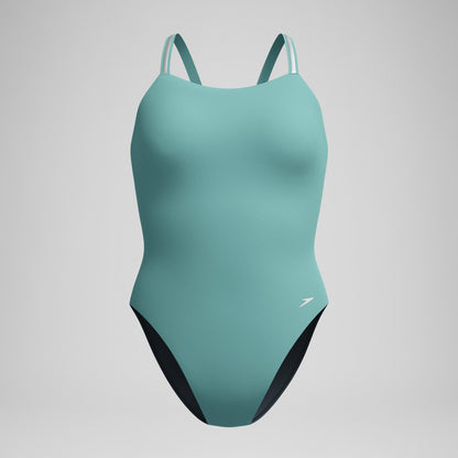 Vanquisher Active Back One Piece Storm Green - Speedo