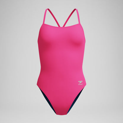 Club Training Solid V-Back 2.0 One Piece Pink - Speedo